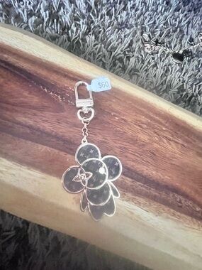 Louis Vuitton Vivienne Flower Charm Keychain